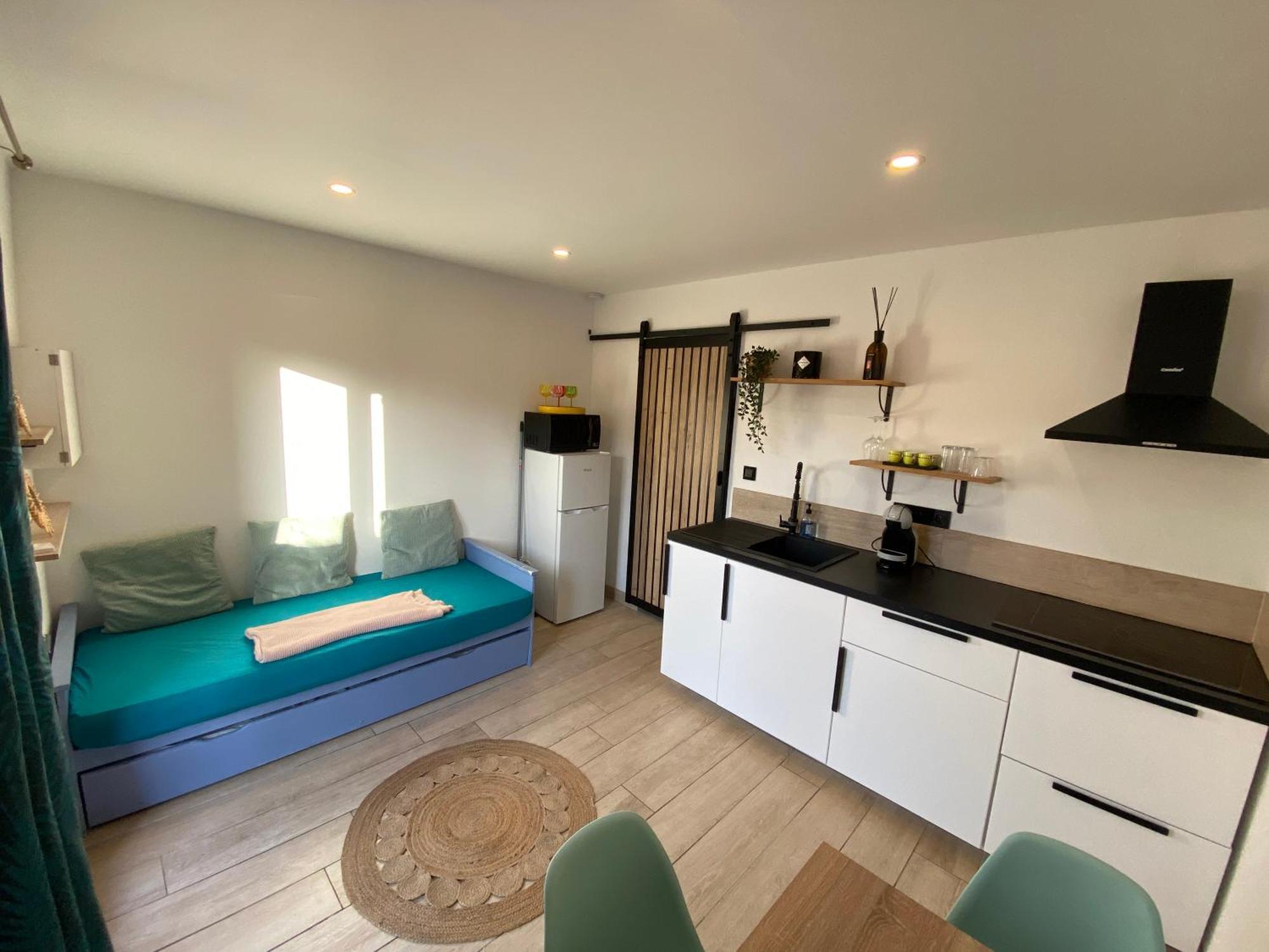 F2/4 Pers Plage-commerces A Pieds-parking Prive Appartement *