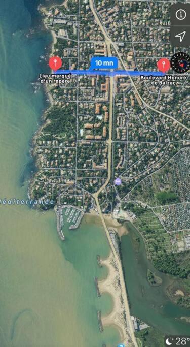 F2/4 Pers Plage-commerces A Pieds-parking Prive *